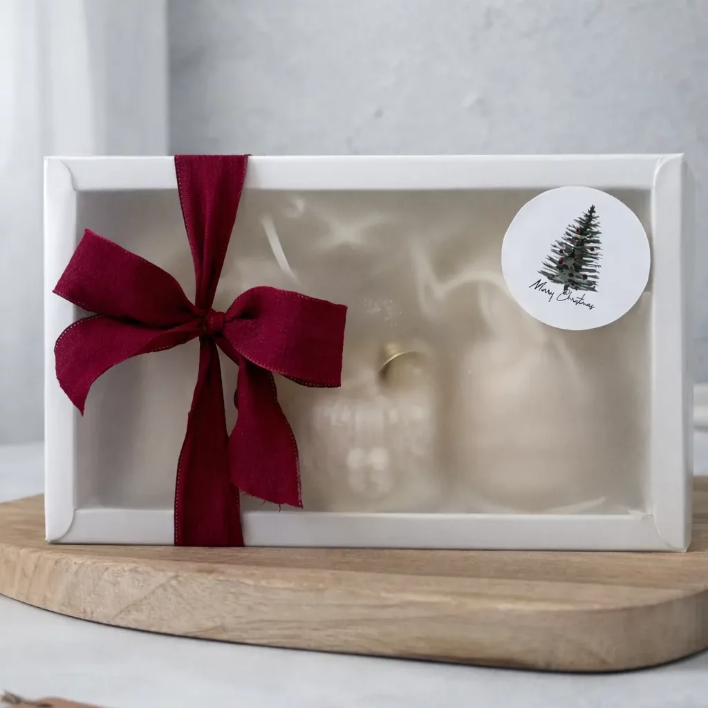 Zestaw świec sojowych Silent Night w opakowaniu prezentowym