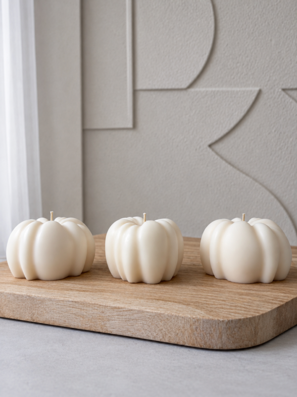 Zestaw świec sojowych dynie Velvet Pumpkin Zestaw świec sojowych dynie Velvet Pumpkin