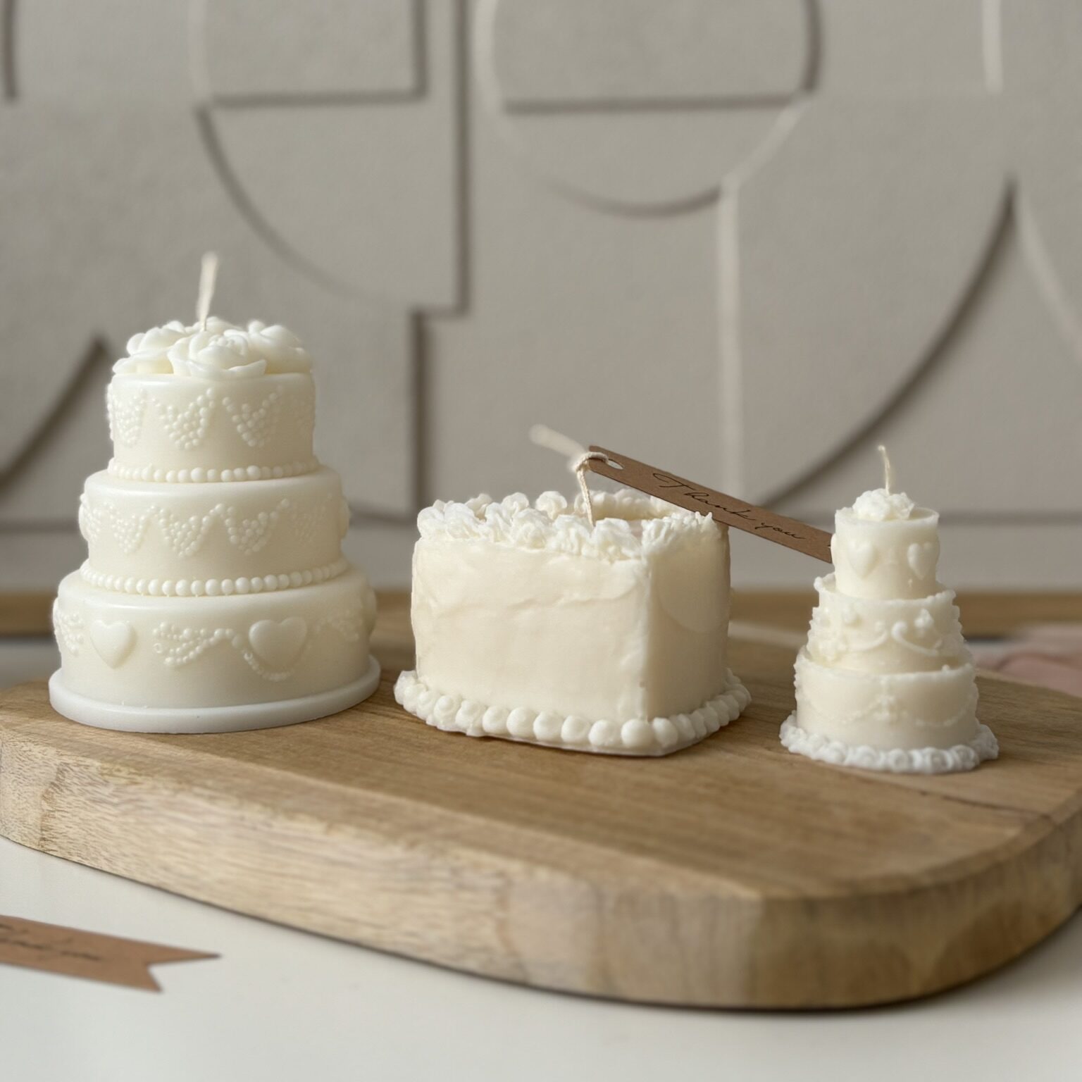 Zestaw świec sojowych Make a wish